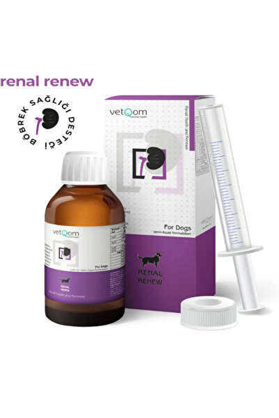 VET Vetq0m Renal Renew Köpek Likiti 120 ML
