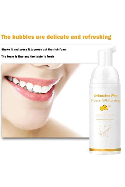 CRM Αφρός εντατικής λεύκανσης και αποτοξίνωσης δοντιών Intensive Pro, Πορτοκα...