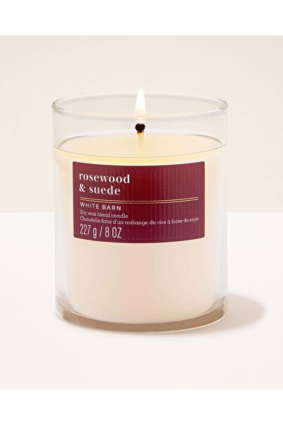 Bath & Body Works Rosewood & Suede Orta Boy Mum