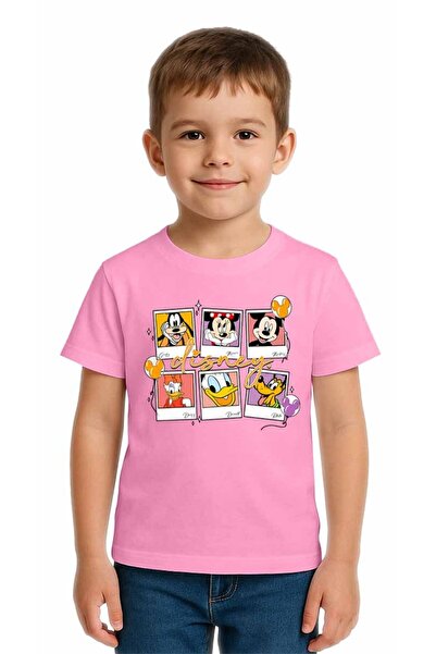 SEDİRLİ Unisex Disney Štampano dečija majica Pamuk komada Pamučni džersej tka...