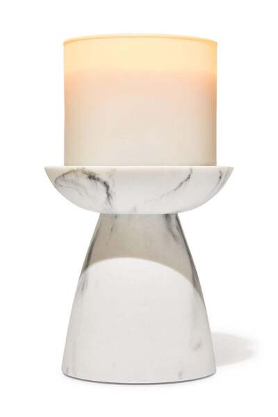 Bath & Body Works Marble Pedestal Büyük Mumluk