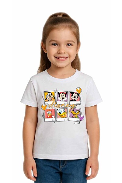 SEDİRLİ Unisex Disney Štampano dečija majica Pamuk komada Pamučni džersej tka...