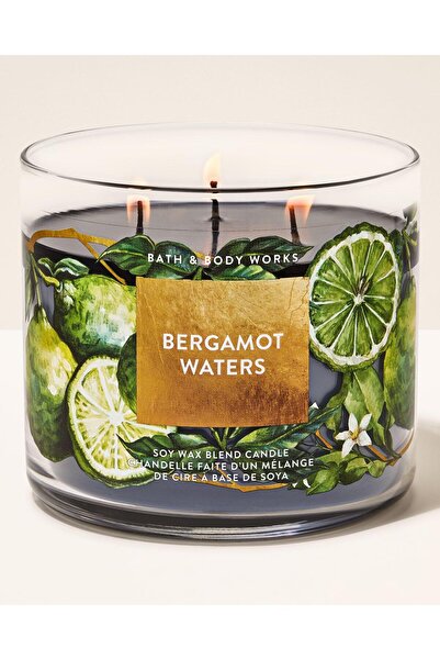 Bath & Body Works Bergamot Waters Büyük Mum