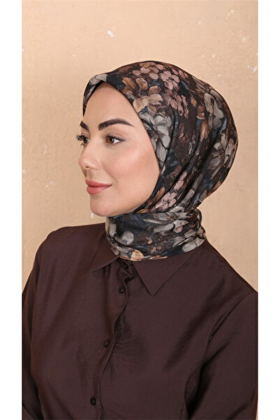 locella Lo'cella Pamuklu Soft Eşarp 4549-2 Kahve