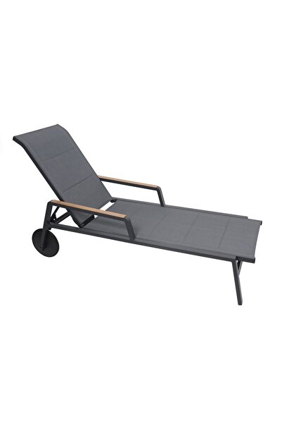 DacEnergy Sezlong plaja DacEnergy(C), dimensiuni 200 x 74 cm, structura alumi...