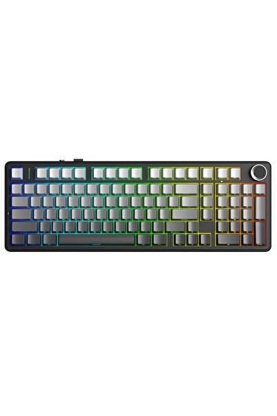 Aula F99 Pro 3 Modlu RGB Hot Swap Mekanik Nimbus V3 Switch Kablosuz Makrolu K...