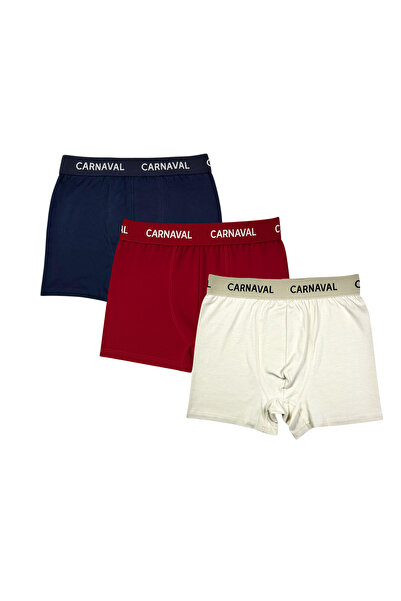CARNAVAL SOCKS Σετ ανδρικών μποξεράκια Carnaval Core Line 3 τεμαχίων