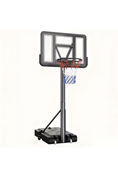 Sumkyle Basketball Hoop Outdoor 3M Adjustable Portable Basketball Hoop Goal S...