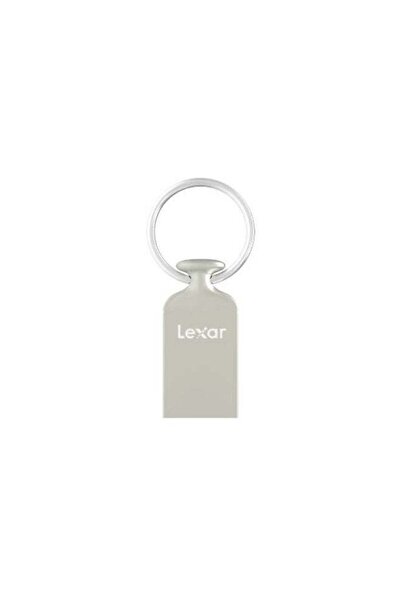 Lexar محرك أقراص فلاش USB JumpDrive M22 سعة 32 جيجابايت، USB 2.0، فضي