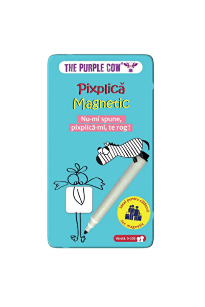 The Purple Cow Board Game - Pixplica Magnetic Blue 5 years+