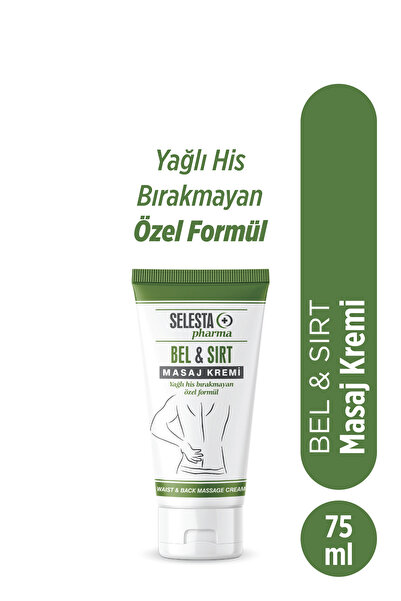 Selesta Pharma Bel & Sırt Masaj Kremi