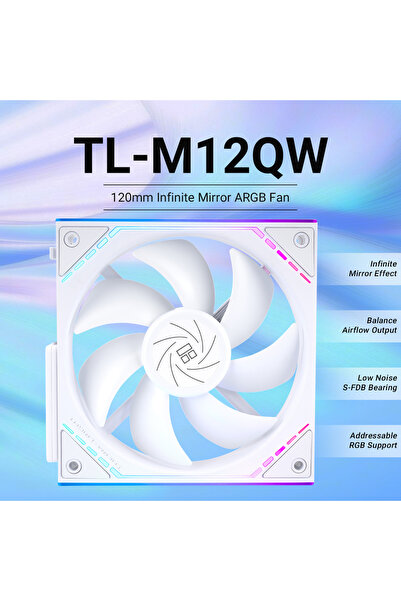 Choice14 مراوح يحافظ على البرودة هيكل الكمبيوتر Thermalright TL-M12Q X3 مقاس ...