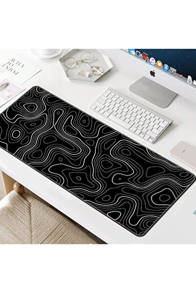 Sumkyle Large Gaming Mouse Pad, Extended Desk Mousepad with Stitched Edges, N...