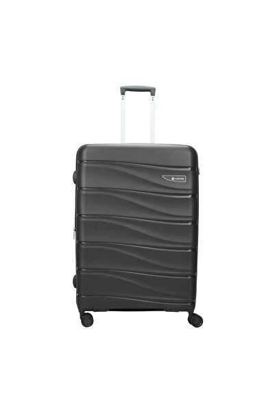 Carlton Olympus 4 Wheel Hard Trolley, 76 cm, Black