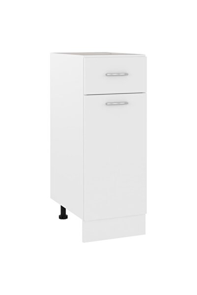 Concept Ντουλάπι βάσης με συρτάρι, λευκό, 30 x 46 x 81,5 cm, μοριοσανίδα