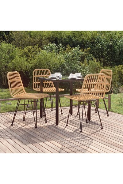 Concept Set mobilier de grădină, 5 piese, poliratan