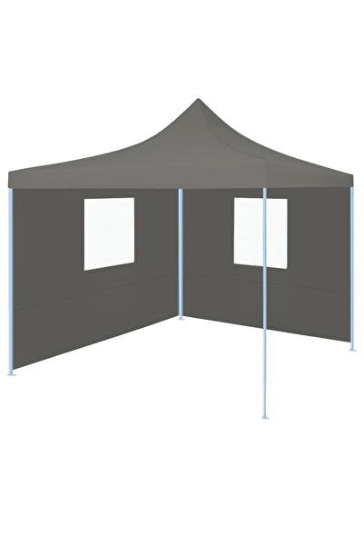 Concept Πτυσσόμενη σκηνή πάρτι, 2 πλαϊνά τοιχώματα, ανθρακί, 3 x 3 μ.