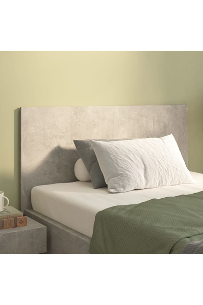 Concept Κομοδίνο, γκρι σκυροδέματος, 120x1,5x80 cm, επεξεργασμένο ξύλο