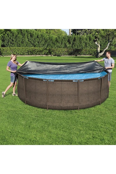 BESTWAY 92071 Prelată de piscină Flowclear, 366 cm