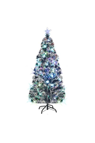 Concept Brad artificial de Crăciun cu suport / LED 180 cm fibră optică