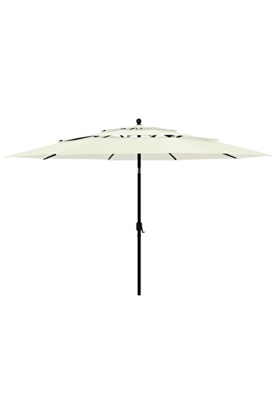 Concept Ομπρέλα 3 επιπέδων, αλουμινένιος στύλος, άμμος, 3,5 μ.
