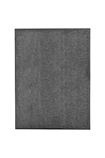 Concept Πλενόμενο χαλάκι πόρτας, ανθρακί, 90 x 120 εκ.