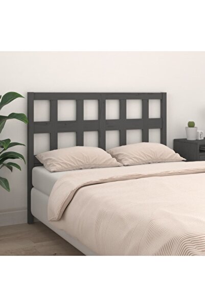 Concept Tăblie de pat, gri, 165,5x4x100 cm, lemn masiv de pin