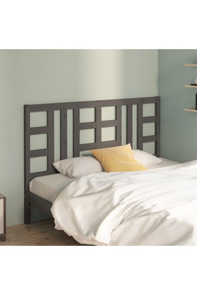 Concept Κομοδίνο, γκρι, 146x4x100 cm, μασίφ ξύλο πεύκου