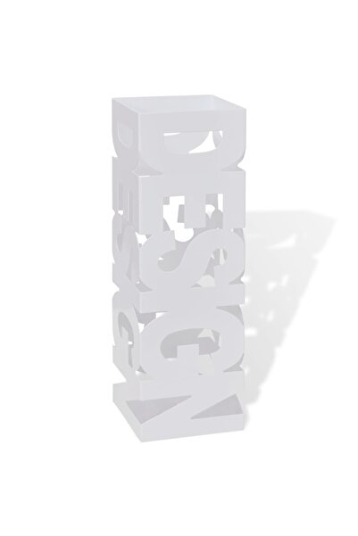 Concept Τετράγωνη βάση αποθήκευσης για ομπρέλα και μπαστούνι, ατσάλινη, 48,5 ...