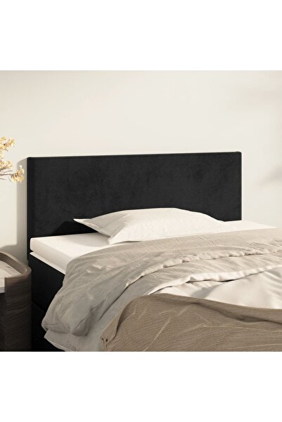 Concept Κομοδίνο, μαύρο, 100x5x78/88 cm, Βελούδο