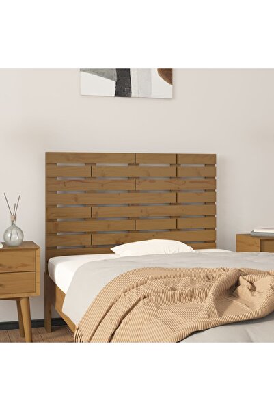 Concept Κεφαλάρι τοίχου, μελί καφέ, 96x3x63 cm, ξύλο πεύκου