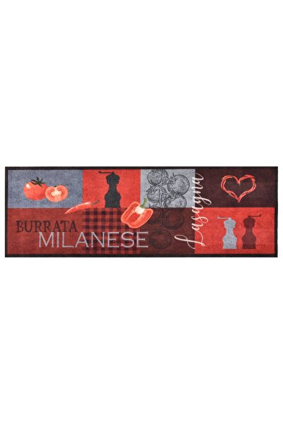 Concept Πατάκι κουζίνας, Πλενόμενο, τύπωμα ντομάτας, 60x300 εκ.