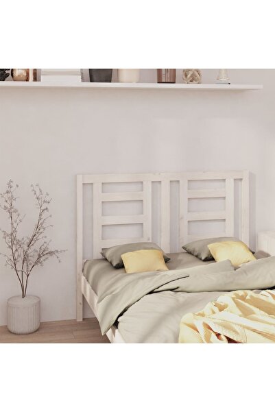 Concept Κομοδίνο, λευκό, 126x4x100 cm, μασίφ ξύλο πεύκου