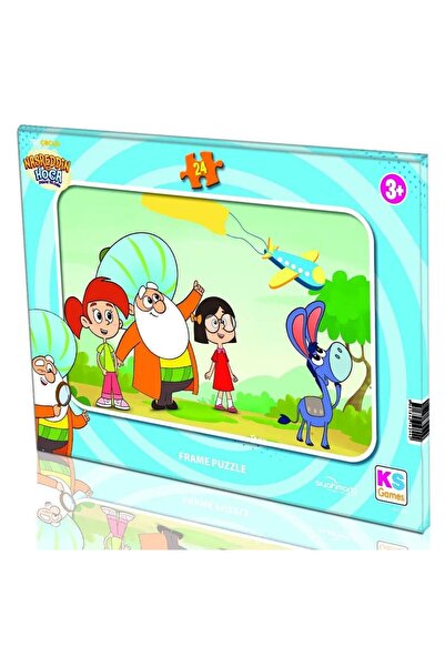 Ks Games 24 Piece Children's Puzzle - Ages 3 and Above - Trt Nasreddin Hoca -...