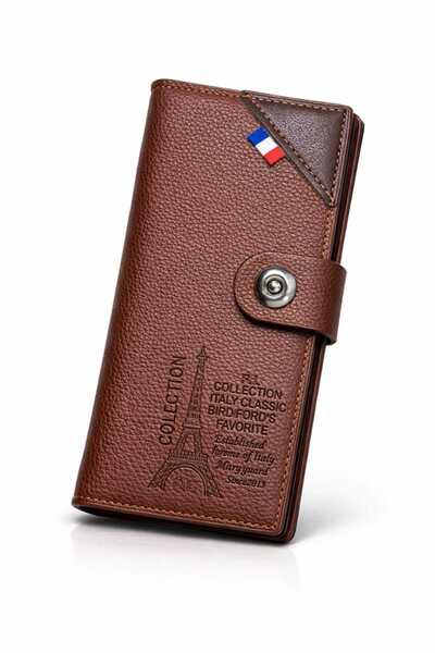 G-Atlantic Premium Long Wallet with Sleek Minimal Design and Multi-Compartmen...