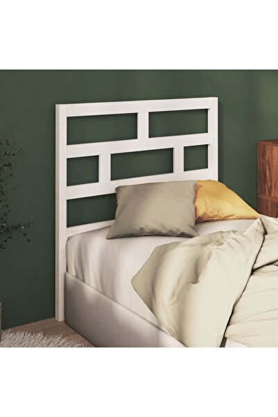 Concept Κομοδίνο, λευκό, 81x4x100 cm, μασίφ ξύλο πεύκου