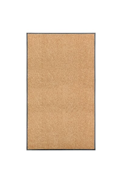 Concept Πλενόμενο χαλάκι πόρτας, κρεμ, 90 x 150 cm