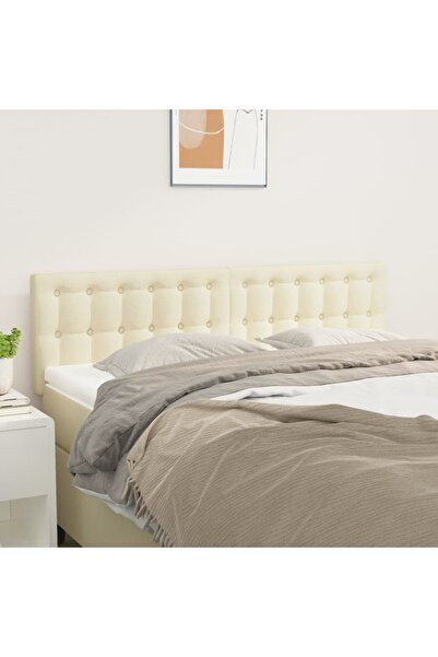 Concept Κομοδίνα, 2 τεμ., κρεμ, 72x5x78/88 cm, οικολογικό Δερμάτινο