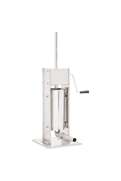 Concept Χειροκίνητο γεμιστικό λουκάνικων, ασημί, 5 λίτρα, ανοξείδωτο ατσάλι