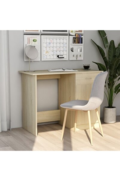 Concept Γραφείο, δρυς Sonoma, 100 x 50 x 76 cm, Μοριοσανίδα