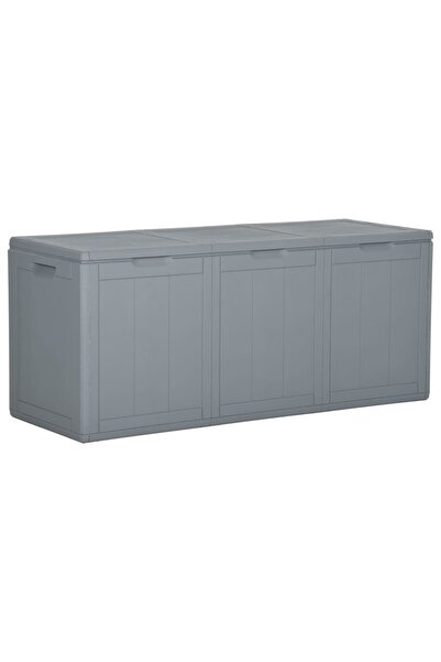 Concept Κουτί αποθήκευσης κήπου, γκρι, 270L, PP rattan