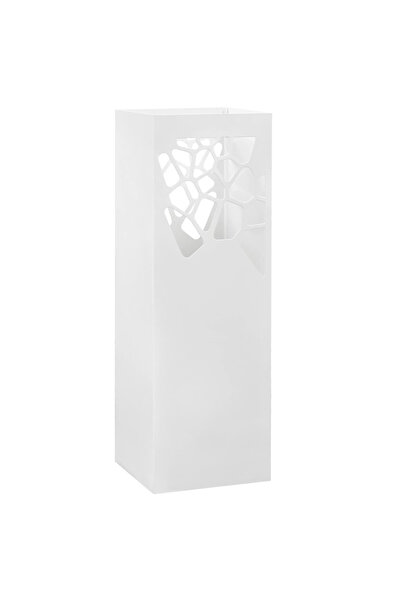 Concept Βάση ομπρέλας, λευκή, ατσάλι, πέτρινο σχέδιο