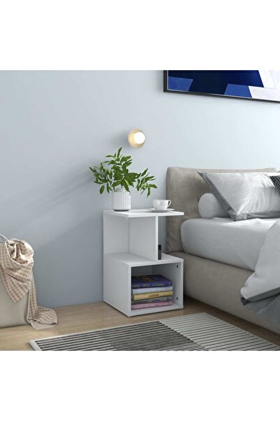 Concept Noptieră, alb, 35x35x55 cm ,PAL