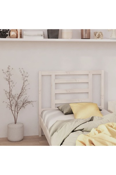 Concept Tăblie de pat, alb, 96x4x100 cm, lemn masiv de pin