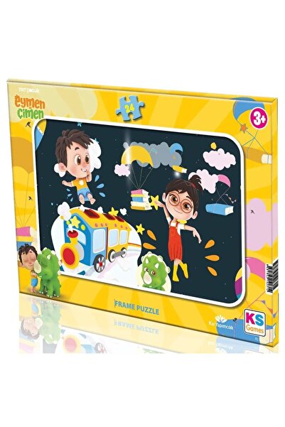 Ks Games 24 Piece Framed Puzzle - Grass with Trt Eymen - Ec704-1