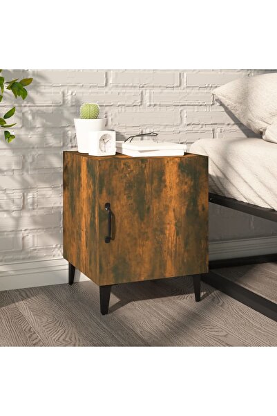 Concept Noptieră, stejar fumuriu, lemn prelucrat