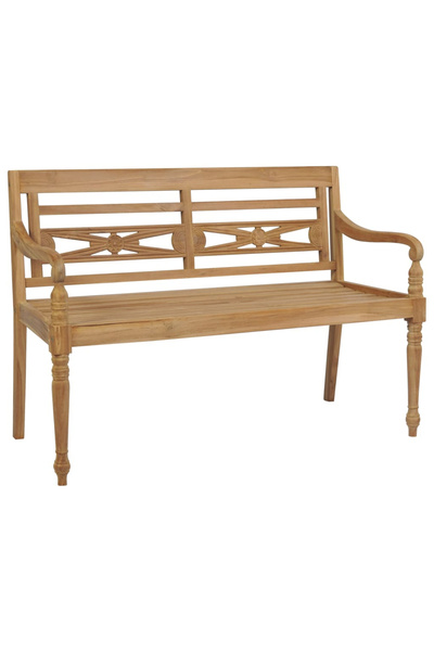 Concept Bancă Batavia, 120 cm, lemn de tec