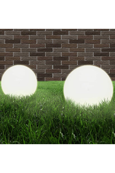 Concept Λαμπτήρες LED σε σχήμα μπολ, 2 τεμάχια, σφαιρικοί, 40 cm, PMMA