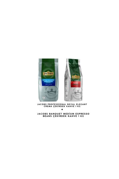 Jacobs Professional Premium Çekirdek Kahve Seti (2 Kg)