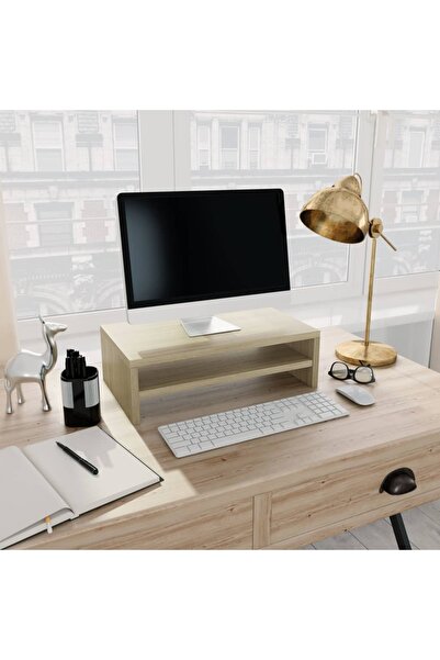 Concept Suport monitor, stejar Sonoma, 42 x 24 x 13 cm, PAL